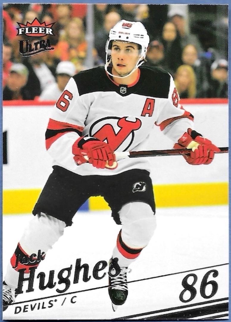 Jack Hughes #147 2025-26 Fleer Ultra Hockey