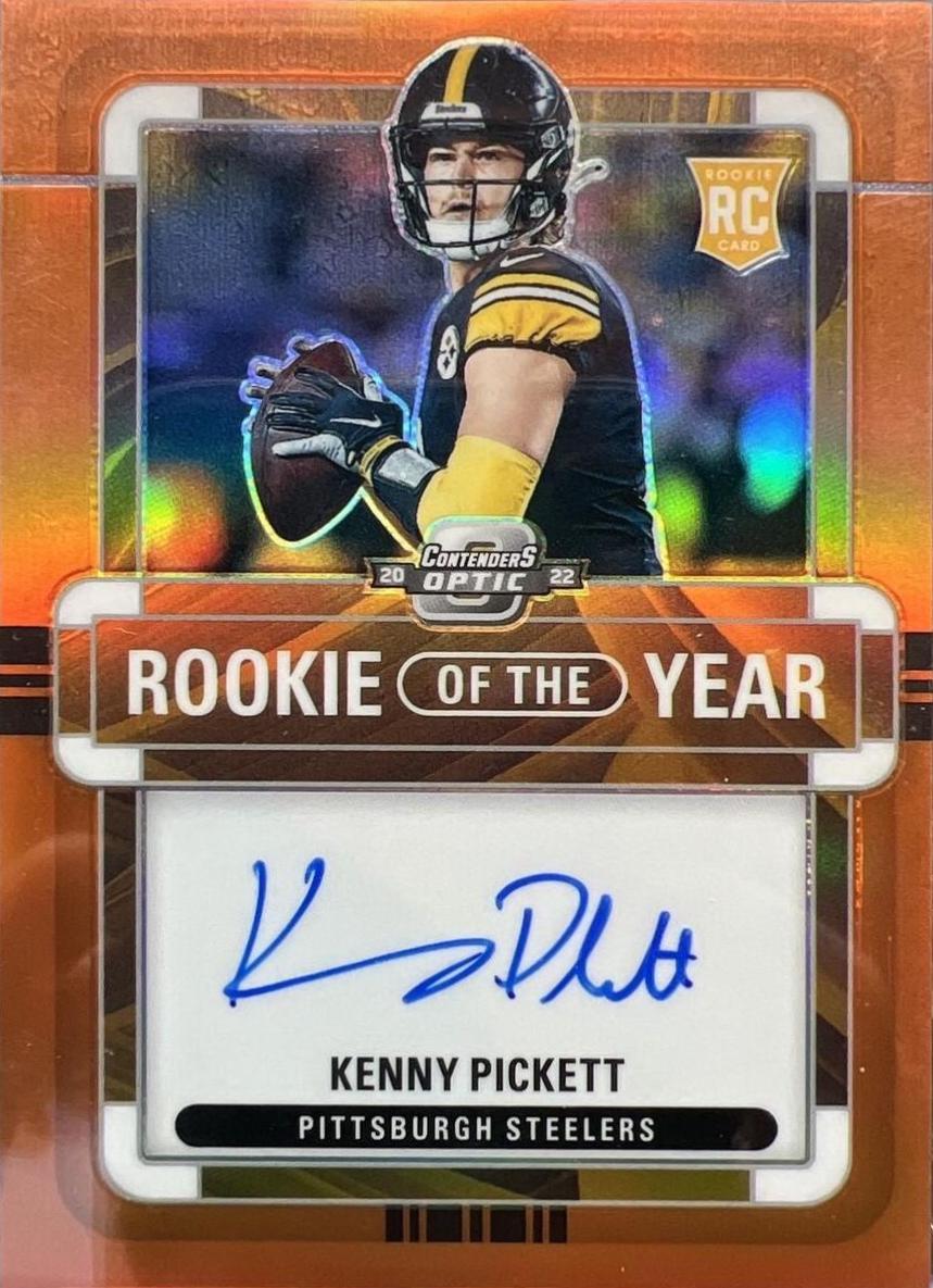 Kenny Pickett [Rookie of the Year Autograph Orange] #ROY-KP