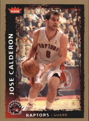 Jose Calderon #38 Basketball Cards 2008 Fleer