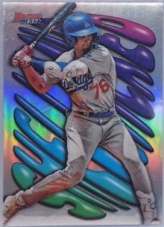 Joendry Vargas #SH-10 Baseball Cards 2023 Bowman's Best Shellacked