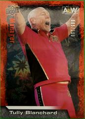 Tully Blanchard [Memorabilia Red] #97 Wrestling Cards 2022 Upper Deck AEW Prices