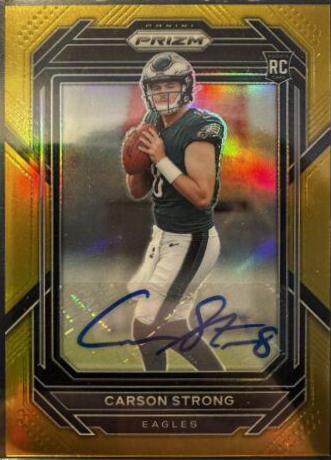 Carson Strong [Autograph Gold] #307