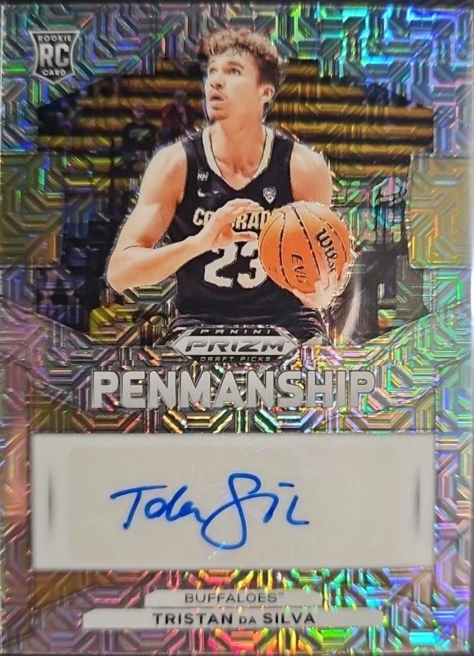 Tristan da Silva #P-TDS 2024 Panini Prizm Draft Picks Penmanship Basketball