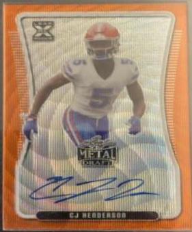 CJ Henderson [Orange Wave] #BA-CJH