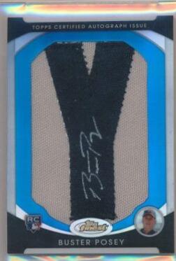 Buster Posey #162 2010 Finest Baseball
