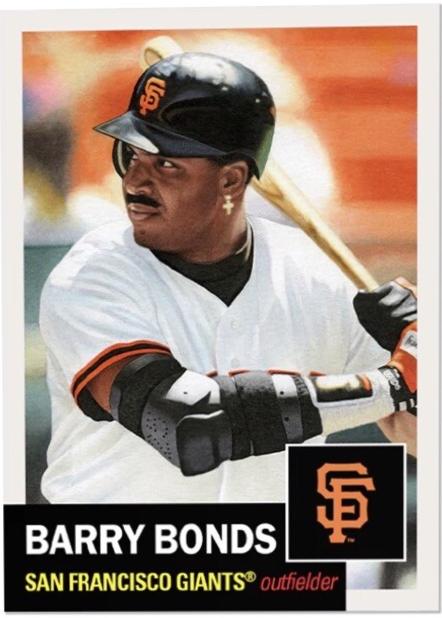Barry Bonds #804 2025 Topps Living Set Baseball