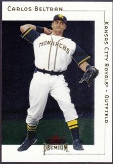 Carlos Beltran #45 Baseball Cards 2001 Fleer Premium