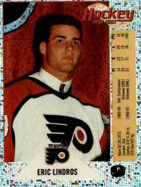 Eric Lindros #P Hockey Cards 1992 Panini Stickers