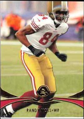 Randy Moss #7 Football Cards 2012 Topps Prime