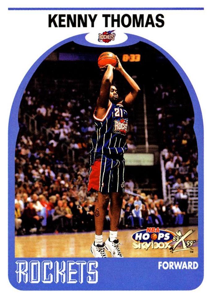 Kenny Thomas #155 Basketball Cards 1999 Hoops Decade