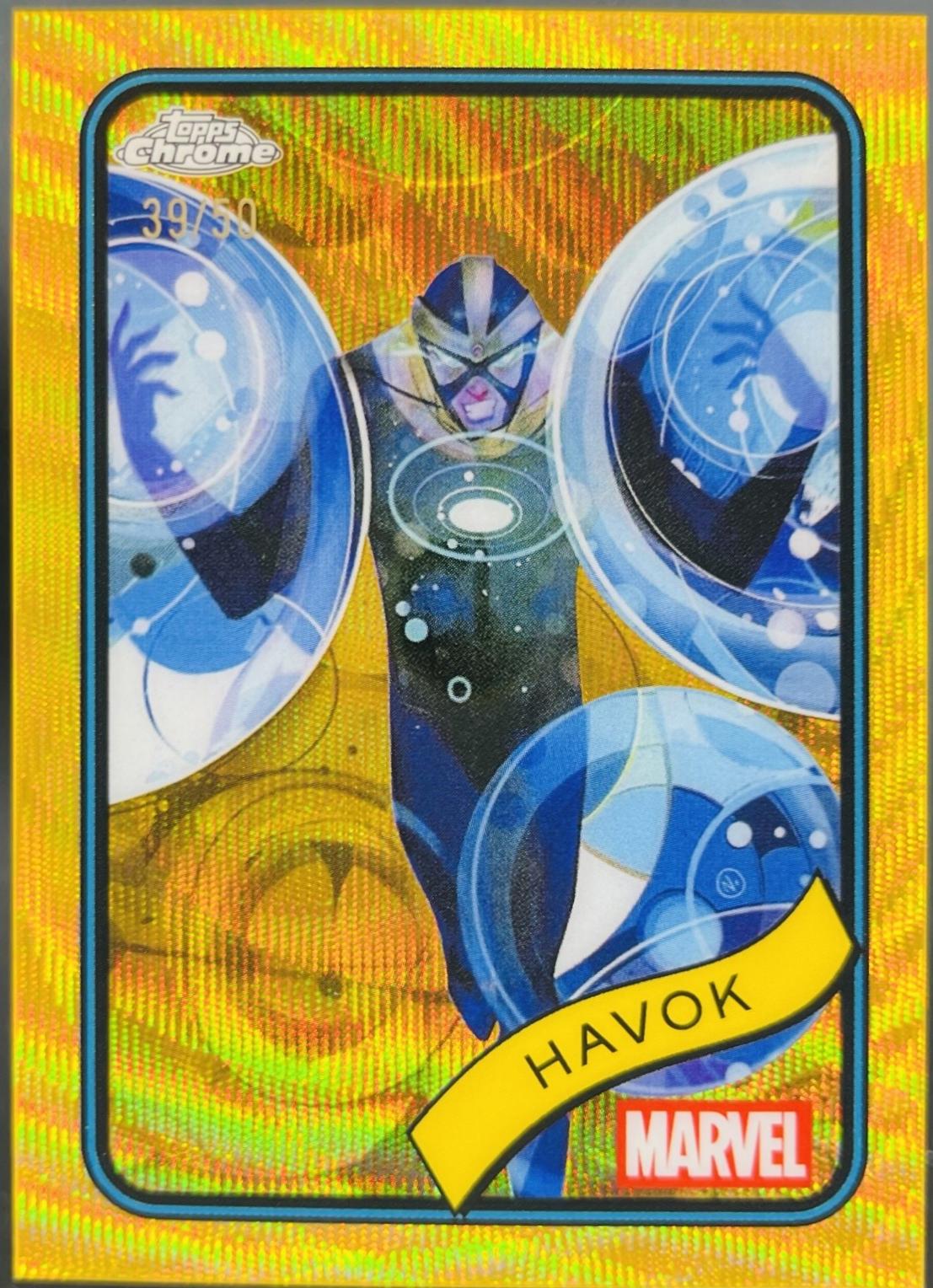 Havok Gold Wave Refractor
