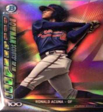 Ronald Acuna [Orange Refractor] #BSU-RA