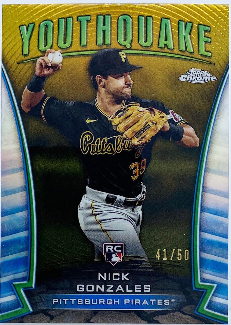 Nick Gonzales [Gold Refractor] #YQ-20