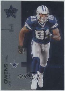 Terrell Owens #3 Football Cards 2007 Leaf Rookies & Stars Longevity