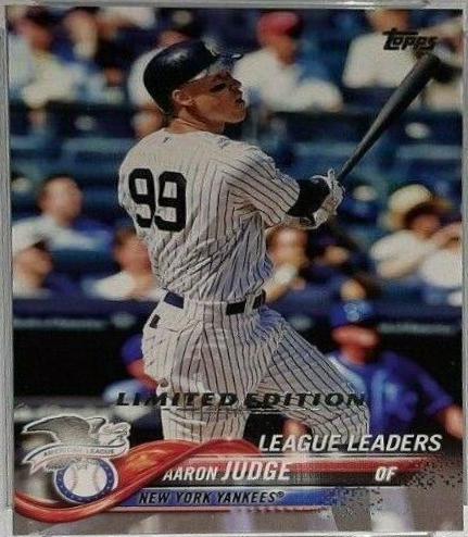 Aaron Judge #193 Baseball Cards 2018 Topps Limited Edition