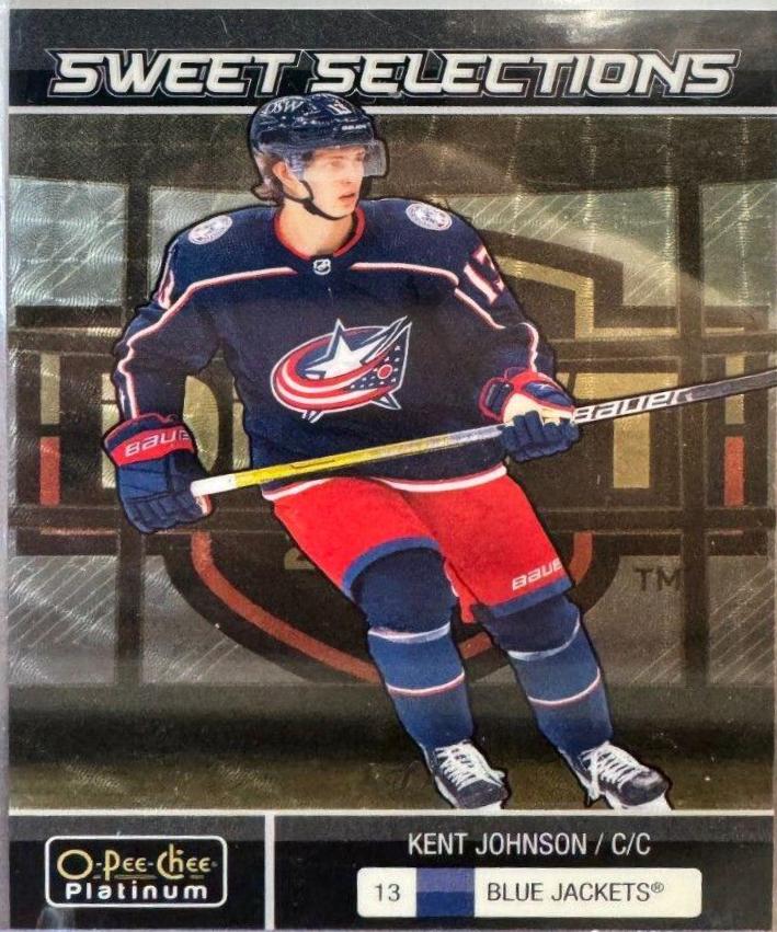 Kent Johnson #SS-5 Hockey Cards 2022 O-Pee-Chee Platinum Sweet Selection