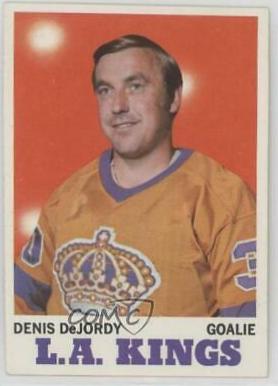 Denis DeJordy #31 Hockey Cards 1970 Topps