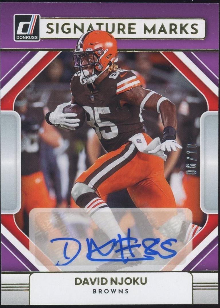 David Njoku [Purple] #SM-DN