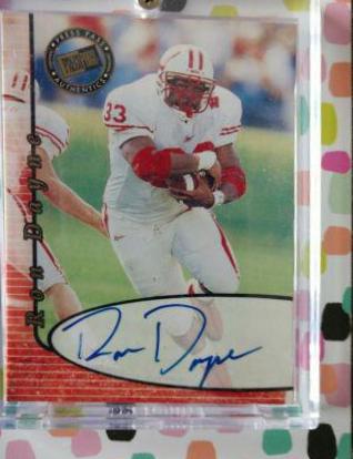 Ron Dayne Football Cards 2000 Press Pass Autograph