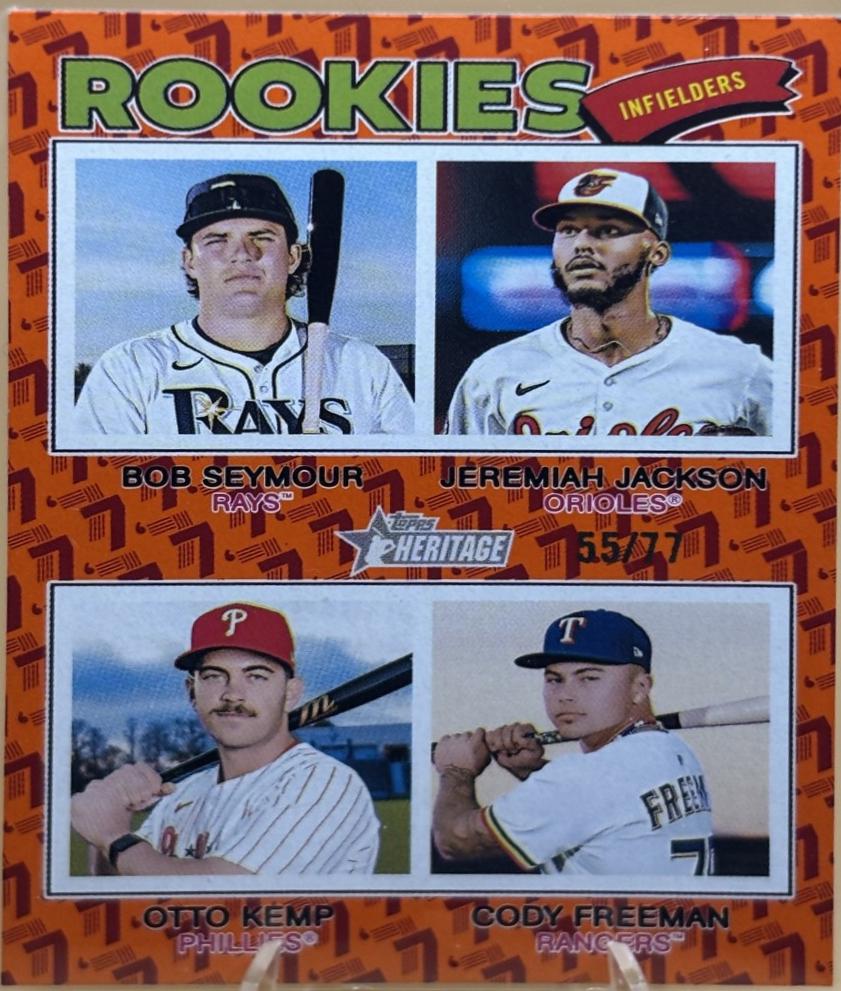 Cody Freeman / Otto Kemp / Jeremiah Jackson / Bob Seymour [Color Of The Year Orange] #377