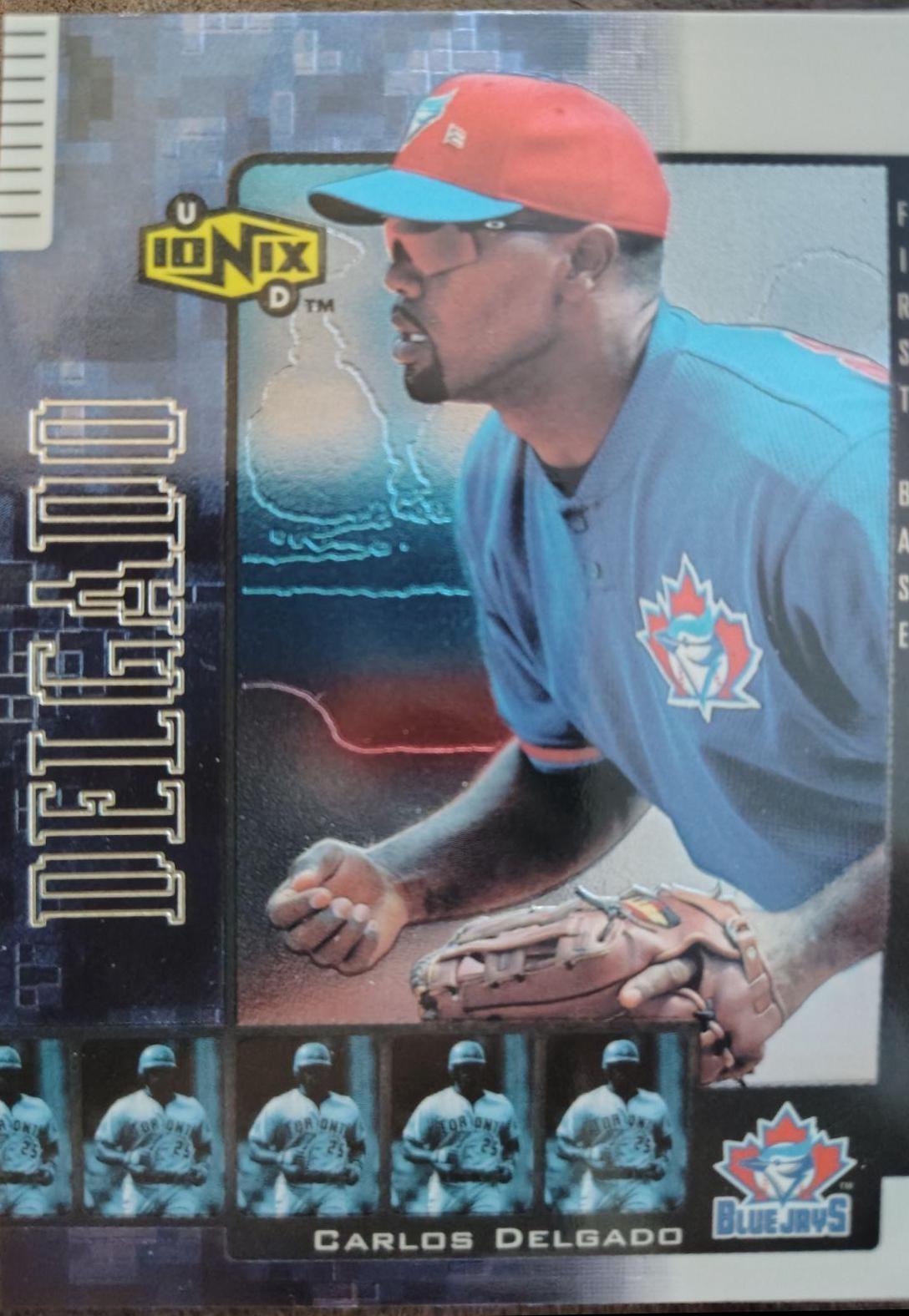 Carlos Delgado #9 Baseball Cards 2000 Upper Deck Ionix