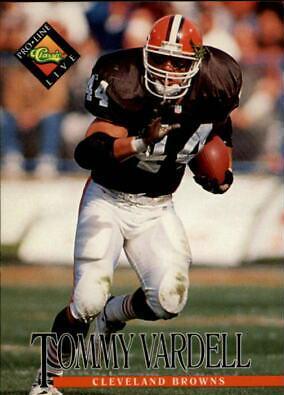 Tommy Vardell #25 Football Cards 1994 Pro Line Live