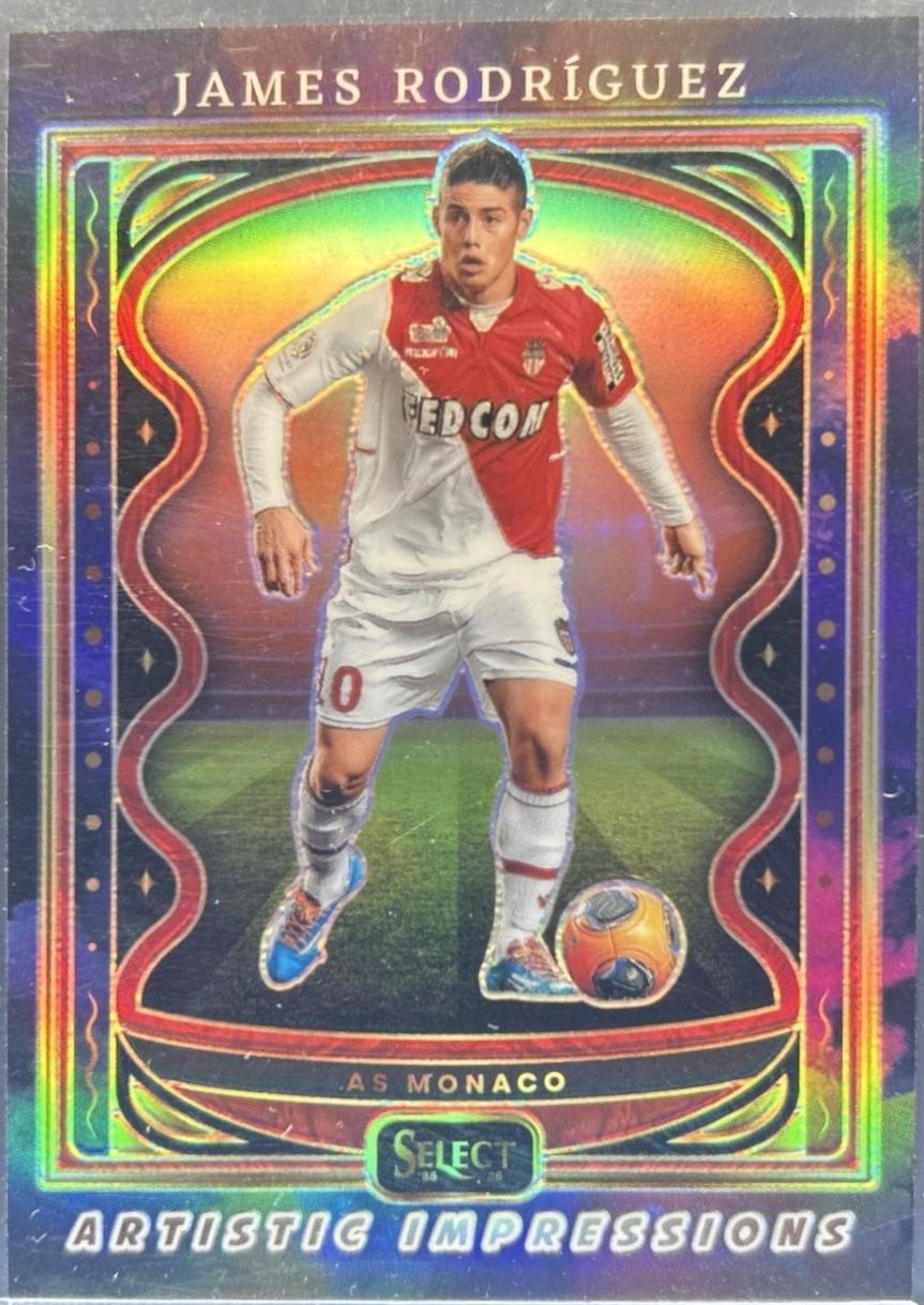 James Rodriguez #25 2025 Panini Select Ligue 1 Artistic Impressions Soccer