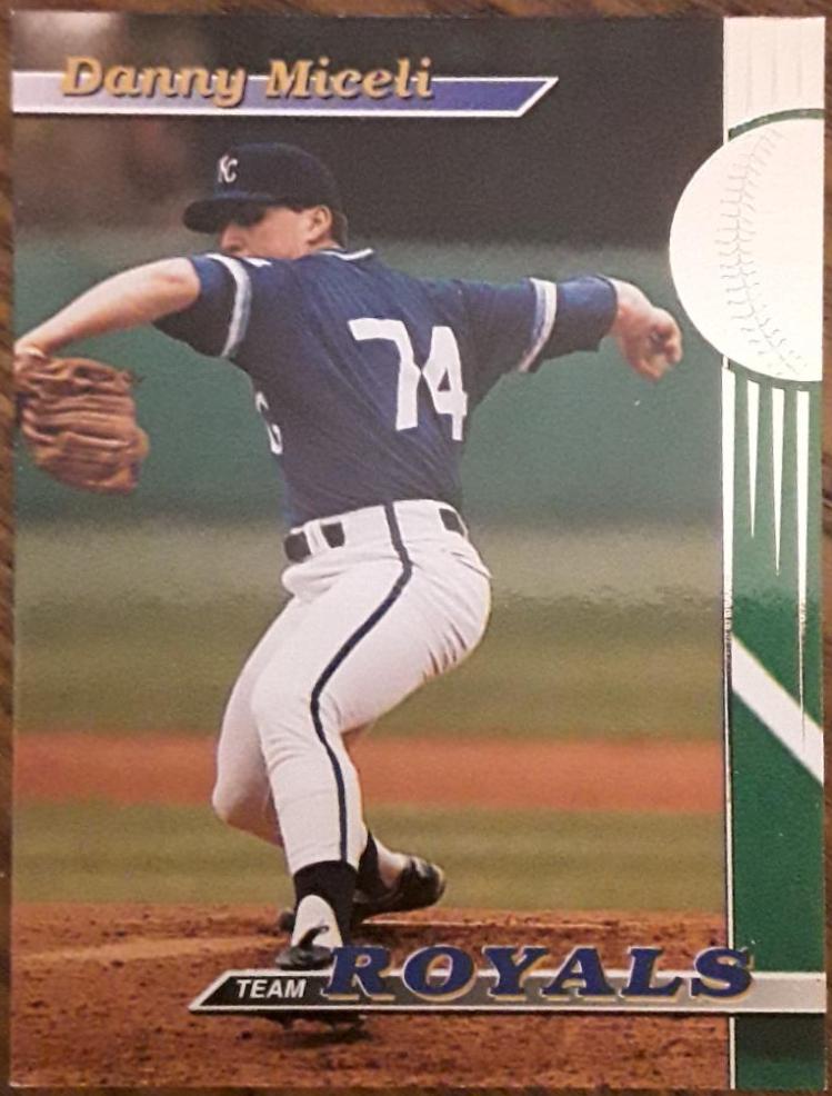 Danny Miceli #30 Baseball Cards 1993 Stadium Club Royals