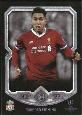 Roberto Firmino #53 Soccer Cards 2017 Topps Museum Collection UEFA Champions League