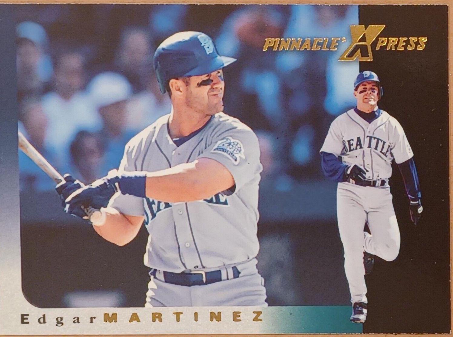 Edgar Martinez #27 Baseball Cards 1997 Pinnacle X Press