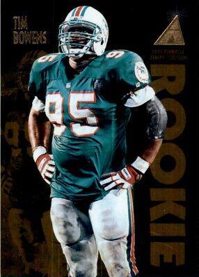 Tim Bowens #Z137 Football Cards 1995 Zenith