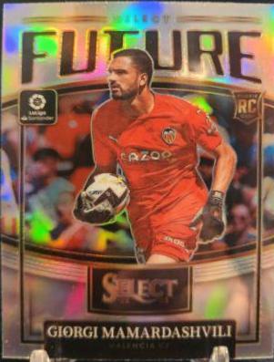 Giorgi Mamardashvili #22 Soccer Cards 2022 Panini Select La Liga Future