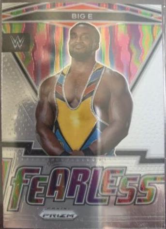 Big E #1 Wrestling Cards 2022 Panini Prizm WWE Fearless