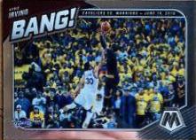 Kyrie Irving #9 Basketball Cards 2020 Panini Mosaic Bang