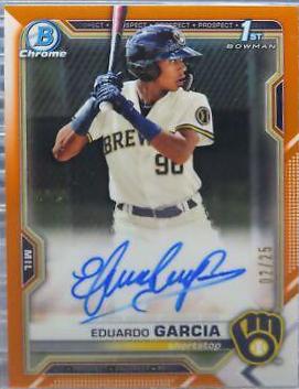 Eduardo Garcia [Orange Refractor] #CPA-EG