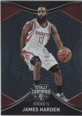 James Harden #2 Basketball Cards 2016 Panini Totally Certified