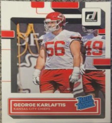 George Karlaftis #361 Football Cards 2022 Panini Donruss