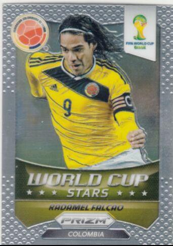 Radamel Falcao #10 Soccer Cards 2014 Panini Prizm World Cup Stars