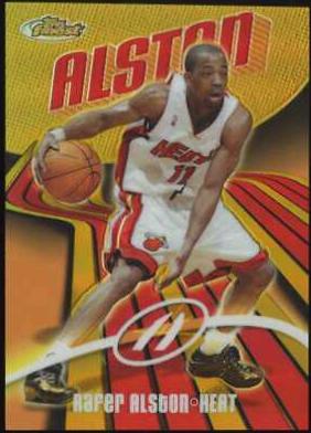 Rafer Alston Gold Refractor #22 Basketball Cards 2003 Finest
