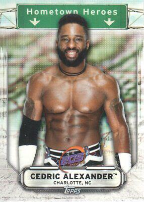 Cedric Alexander #HH-41 Wrestling Cards 2019 Topps WWE RAW Hometown Heroes