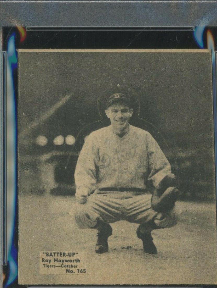 Ray Hayworth #165 1934 Batter Up Baseball