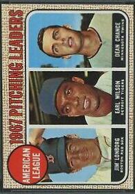 American League 1967 Pitching Leaders