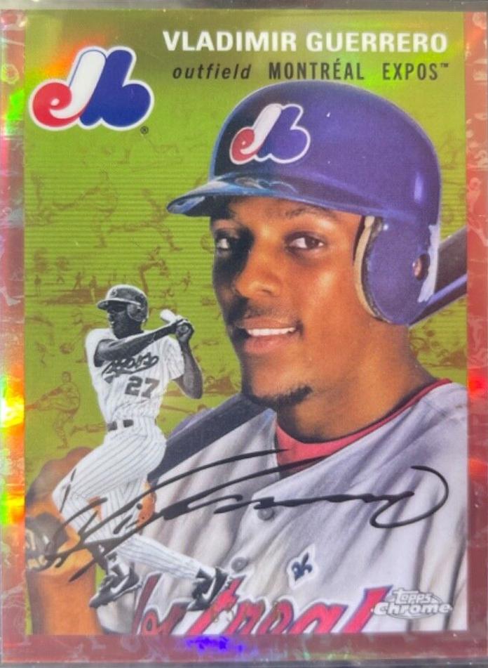 Vladimir Guerrero [Cream Rose Gold Refractor] #95