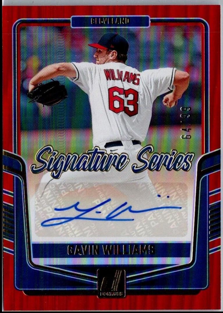 Gavin Williams [Red] #SS-GW