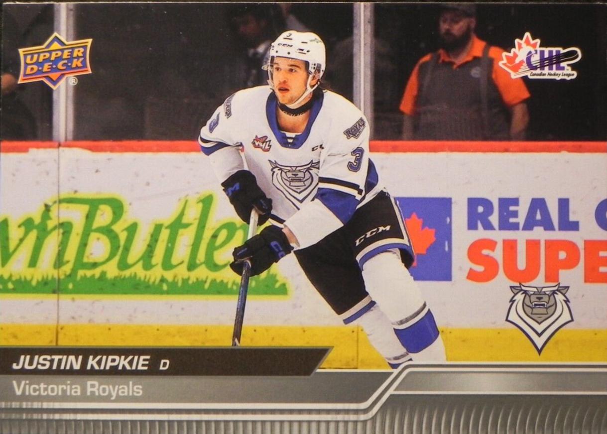 Justin Kipkie #99 2023 Upper Deck Chl Hockey