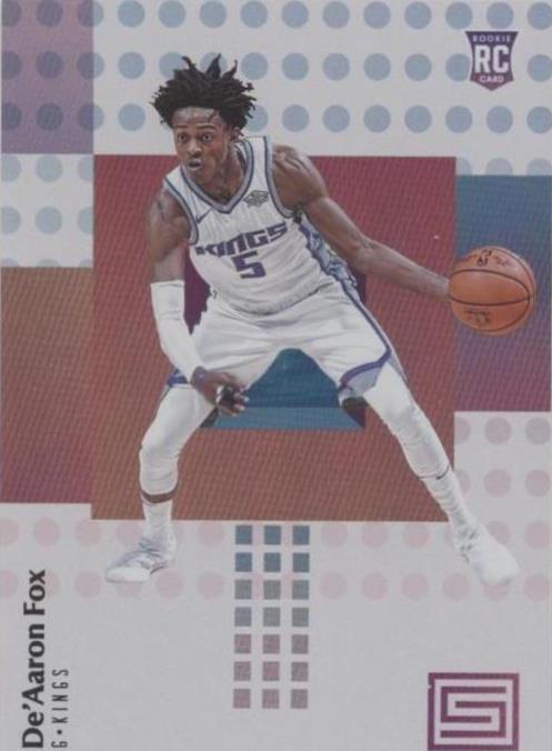 DE'Aaron Fox #148 Basketball Cards 2017 Panini Status