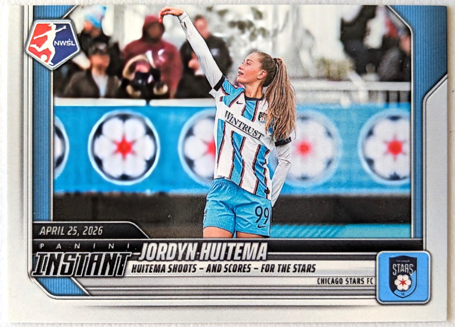 Jordyn Huitema #38 2026 Panini Instant Nwsl Soccer