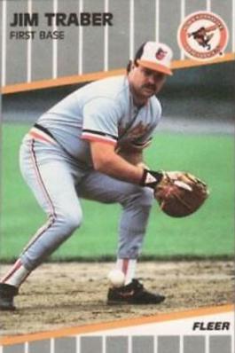 Jim Traber (1989 Fleer)