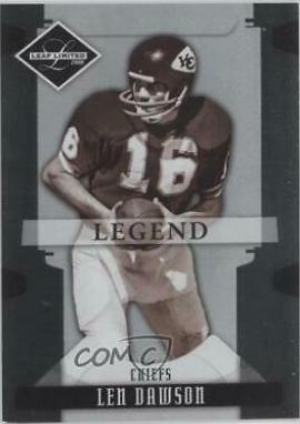 Len Dawson #156 2008 Leaf Limited Football