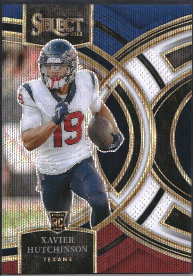 Xavier Hutchinson #154 Football Cards 2023 Panini Select